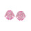 (12-18 Months, Pink) Μαγιό Rash Guard σχέδιο χελώνας 2