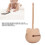 Silicone Bear Shape Pacifier Case Holder Travel Storage Coffee 3