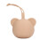 Silicone Bear Shape Pacifier Case Holder Travel Storage Coffee 14