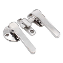 304 Stainless Steel Cabinet and Oven Door Latch with Dual Opening Sealed Buckle, Corrosion Resistant