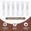 50 Pcs Disposable Perfume Atomizer, Clear Plastic Spray Bottle Portable Fragrance Spray Bottle - 3Ml 3