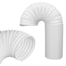 Portable Air Conditioner Hose, Universal Pipe Air Conditioner Exhaust Hose 5.9 inch Width PVC Duct Extension(1.5M)