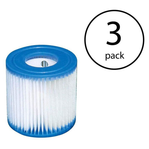 3Pcs Pool Filter Cartridges 89x79x45Mm Replacement Swimming Pool Filter for Pool Filter Pump Cleaner 2