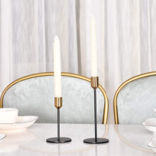 Candle Holder,Candlestick Holders, Set of 3 Modern Decor Candle Stands for Taper Candles, Fits 3/4 Inch Thick Candles