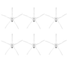 Seiten BüRste für   S7 S7 Max S7 Maxv T7S T7S  S6 S5 MAX S50 S55 E35 E2 Roboter Vakuum Staubsauger Teile Weiß
