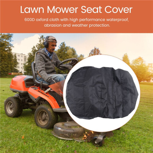 Universal Riding Lawn Mower Tractor  Cover Padded Comfort Pad Storage Pouch Medium 1