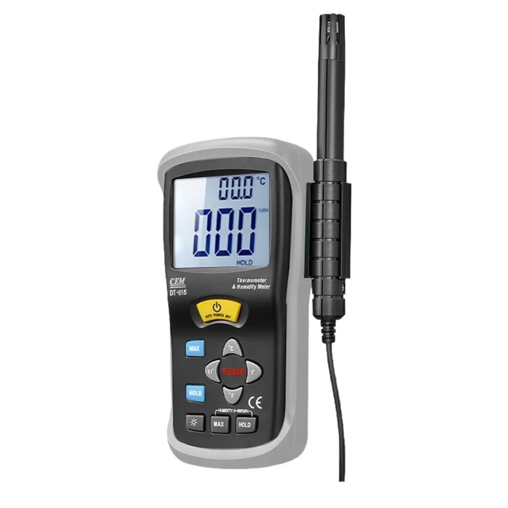 Dt615 Digital Temperature And Humidity Tester Ktype Thermometer With Accurate Readings 9169991220765