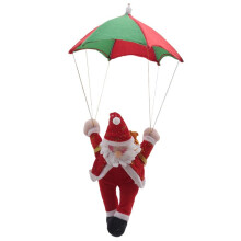 Parachute Santa Claus Christmas Decorations Outdoor Parachute Santa Claus Doll Pendant New Year Decor Ornaments