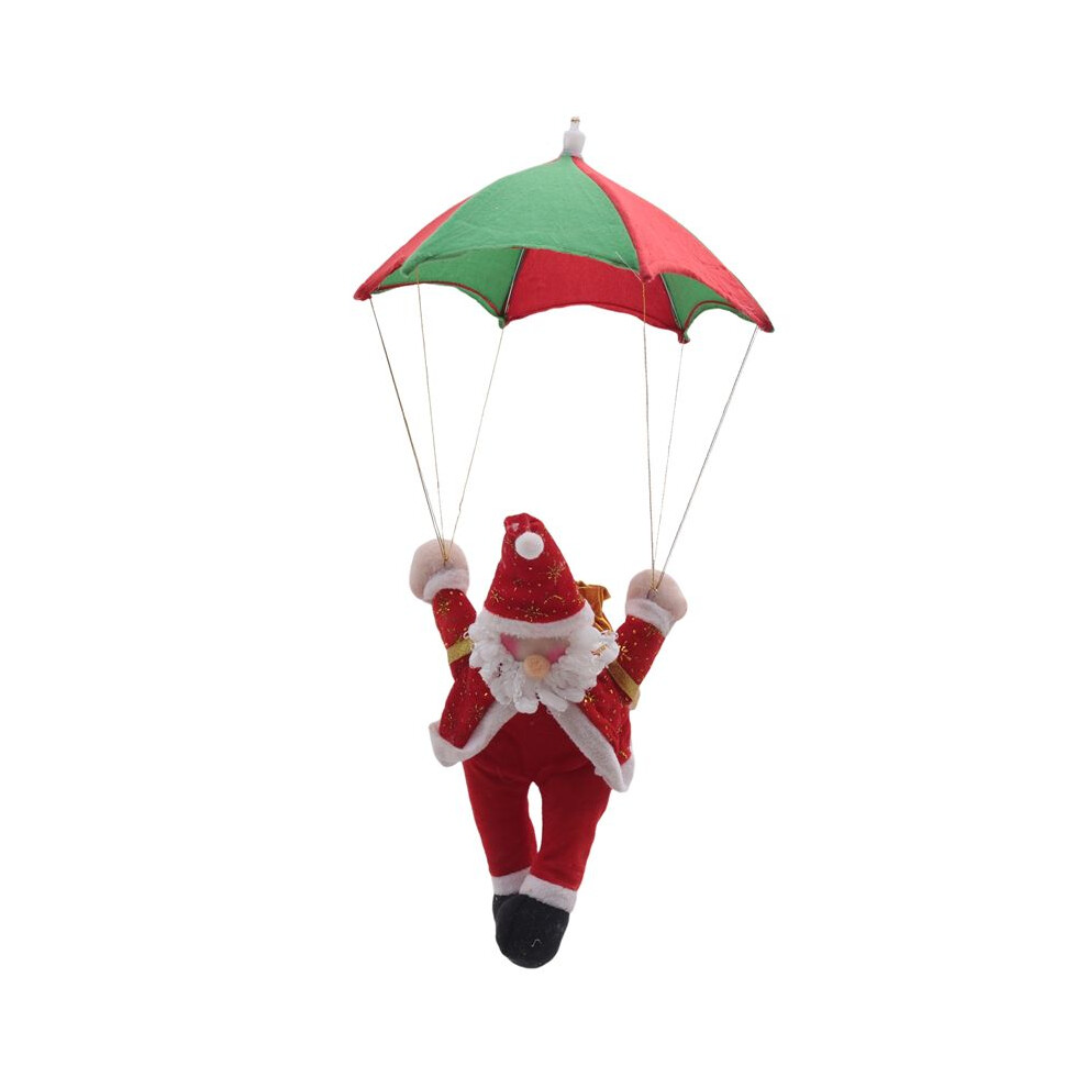 Parachute Santa Claus Christmas Decorations Outdoor Parachute Santa Claus Doll Pendant New Year Decor Ornaments 6033393093971