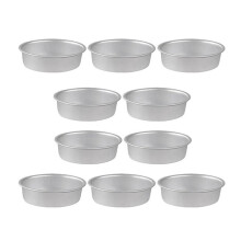 10St Ovale Eivorm Aluminium Metaal Kaas Pan Cakevorm Broodvorm Taarthouder Pudding Jelly Tin