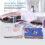 20 Patterns Jelly Roll Fabric, Pre-Cut Jelly Roll Fabric Strips for Quilting,Fabric Jelly Rolls with Different Patterns 4