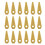 18PCS 49X19X1MM Robot Mower Titanium Replacement Blade Anti-Rust Durable Mower Cutter for  Indego Easy to Install 3