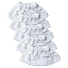 5 Pcs Steam Brush Iron Vacuum Cleaner Parts Floor Cleaning Cloth for SC2 SC3 Steam Cleaner Accessory
