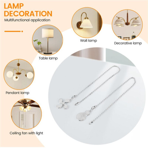 Ceiling Fan Pull Chain Fan Extension Chain Fan Chain Pulls Decorative 12 Inch Ceiling Fan Chain Extender Ornament D