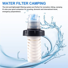 500 Ml Wasser Filter Flasche Wasser Filter Stroh Weiche Faltbare Draussen Gefilterte Wasser Tasche für Sport Camping Wandern Radfahren