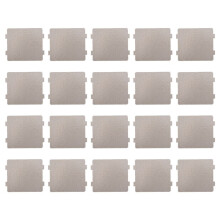 12 Stück Wellenleiter Abdeckung Universell Glimmer Platten Blätter für die Reparatur Von Ersatz Teil Isolation Zubehör für Mikrowellen Herde