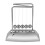 Balls Bring 5 Balls, Z Shape  Cradle, Electroplated Metal Material Pendulum Balls with Base,Physics Gadget 1