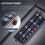 CAL-8B Portable Calculagraph, 8 Channel Digital Timer, Kitchen Cooking Timing LCD Display Clock Shaking Reminder 7