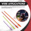 Silicone Spatulas, 8 Pack Small Silicone Makeup Spatulas Last Drop Spatula Scrapers  Jar Scraper for Kitchen 5