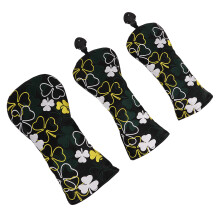 3PCS Golf Club Headcovers for Driver Woods