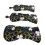 PU Waterproof Golf Club Headcovers Set 12