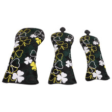 3PCS Golf Headcovers with Rotating Tags