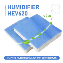 2PCS HFT600 Replacement Wicking Filter T for Top Fill Tower Humidifier HEV615 & HEV620,Compare to Part HFT600T