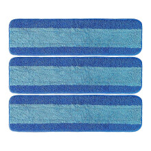 3 Pack Microfiber Mop Pads for Bona Microfiber Cleaning Pad Compatible with Bona Mop for Bona Hardwood Floor Cleaner