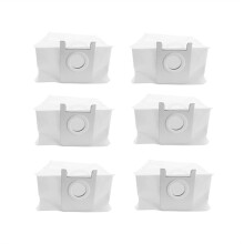 6Pcs Dust Bag Hepa Filter Replacement Accessories for Xclea H30 / H40 /  QYSDJ01 Robot Vacuum Cleaner