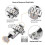 149 Pcs Watch Adjustment Tool Kit, Watch Battery Replacement Tool Kit, Watch Back Remover Tool, Spring Bar Tool 5