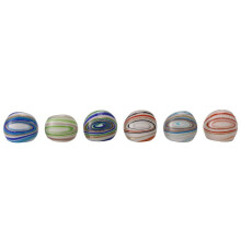 6 X Lampwork Glass Band Rings 17-19mm Multi Colors HOT
