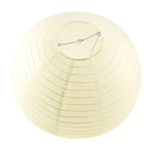 1 X Kinesisk Japansk Papperslykta LampskäRm för FestbröLlop, 50 Cm (20 Tum) GräDdvit
