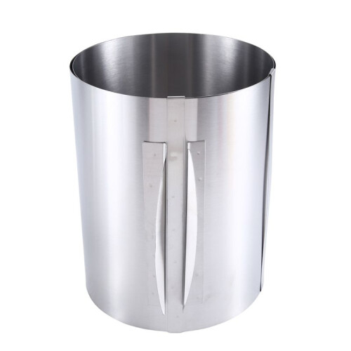 Adjustable Cake Ring High 20 cm - Stainless Steel Baking Ring Adjustable - High Baking Mould for Easy Preparation 2