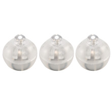 100pcs/lot 100 X Round Led Flash Lamp Balloon Light long standby for Paper Lantern Balloon Light Party Wedding Decoration White