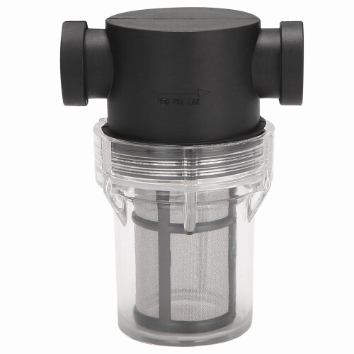 Garden Pond Inline Mesh Strainer Water Pump Filter Irrigation High Flow Pipeline Filter