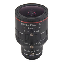 Industrial Lens Manual Iris Zoom 2.8-12mm 3MP C Mount Lens CCTV LENS Camera Accessories