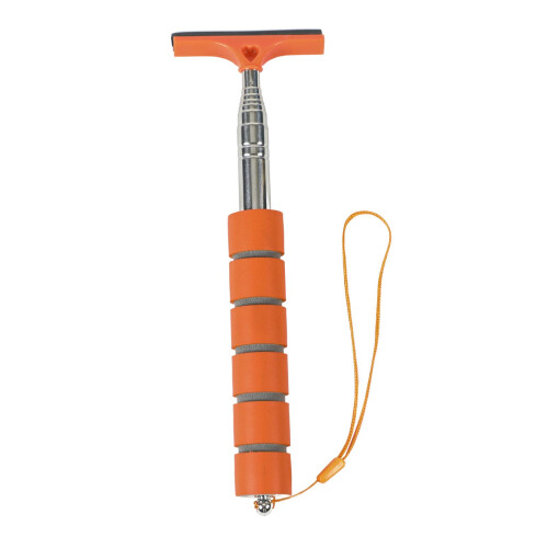 Auto Mirror Squeegee Cleaner Long Handle for Cleaning Shower Glass Doo