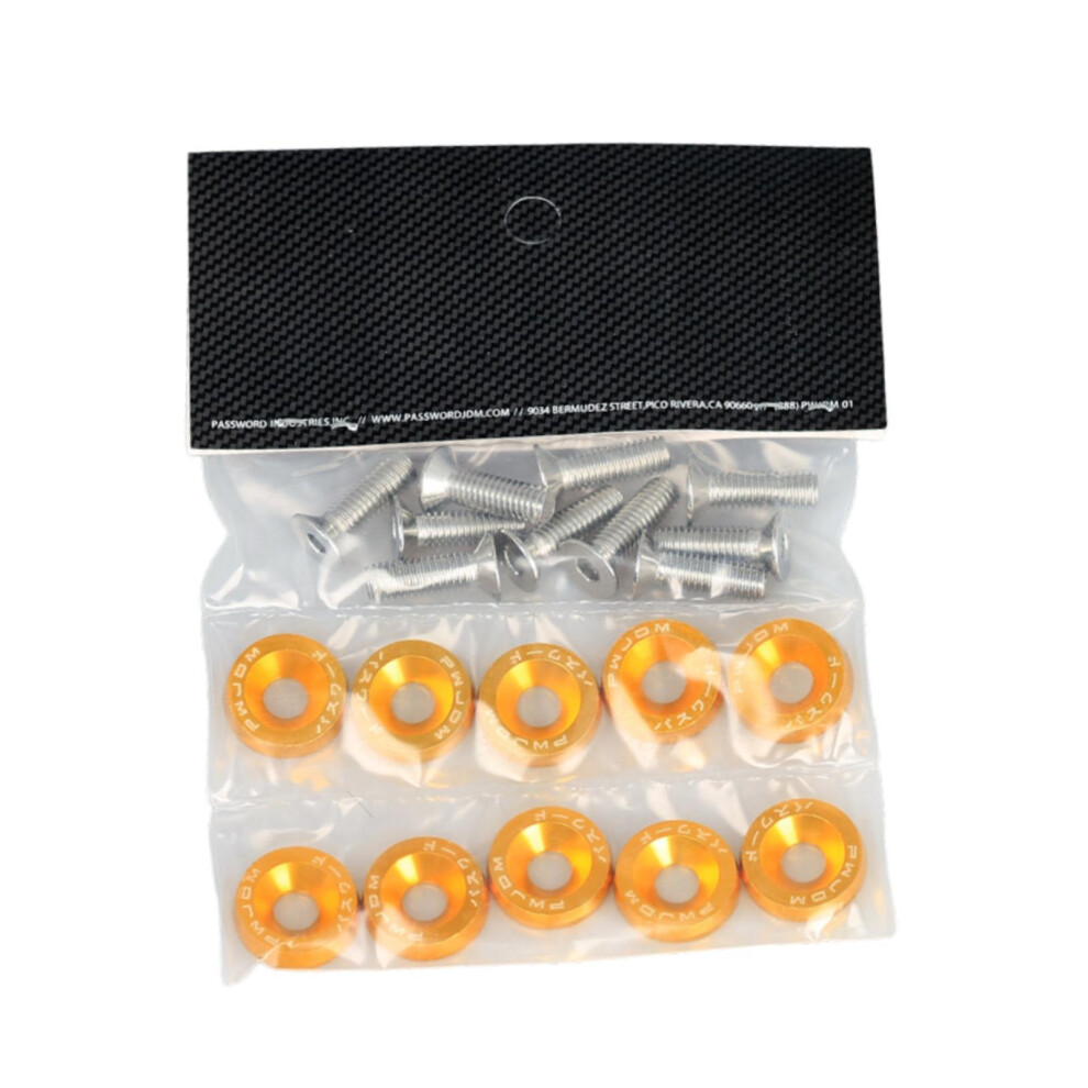 M6 Fender Washers Spare Part High Reliability Sturdy Engine Bay Dress 6902696288882