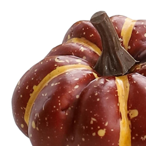 Artificial Pumpkin Halloween Foam Pumpkins Decor Table Centerpiece 4.5 2