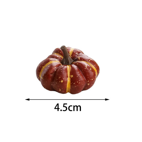 Artificial Pumpkin Halloween Foam Pumpkins Decor Table Centerpiece 4.5 1
