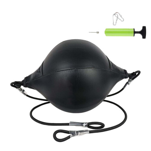 Double End Punching Bag Elastic Rope Portable Inflatable Training Spee