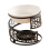 Ceramic Essential Oil Burner Tealight Candle Holder Decor Candlestick 1
