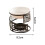 Ceramic Essential Oil Burner Tealight Candle Holder Decor Candlestick 2