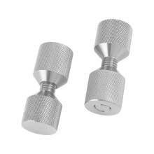 2Pcs 1-1/8 inch Two Hole Pins Set Industrial Tools Flange Alignment Pi