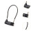Cable Lock Sturdy 4 Digit Combination Padlock for Tool Box Shed Hasp S 3