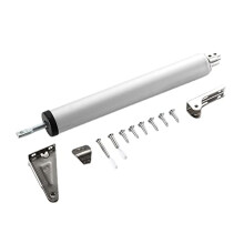 Automatic Door Closer Aluminum Alloy Compact Quiet Pneumatic Buffer for Home and Office