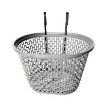 Collapsible Bike Front Storage Basket Sturdy Stylish Detachable Hooks