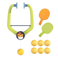 Indoor Hanging Table Tennis Trainer Paddles and Balls No Need Table Po