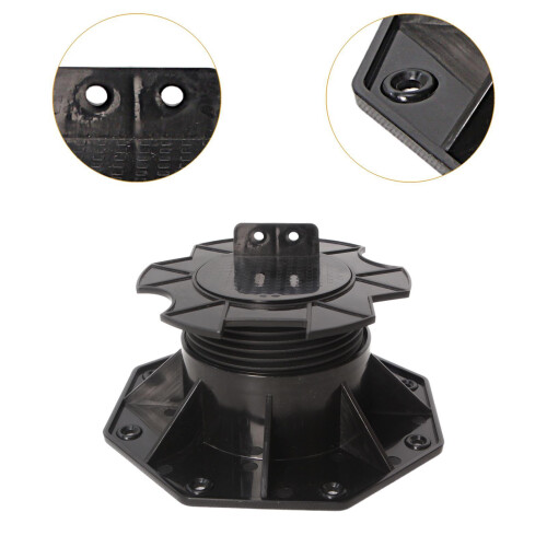 Adjustable Deck Support Practical Deck Foundation Base Support for Pip 2