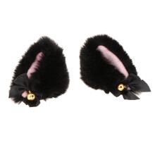 Ski Helmet Decor Ears Cute Soft Helmet Decorations for Riding Biking S